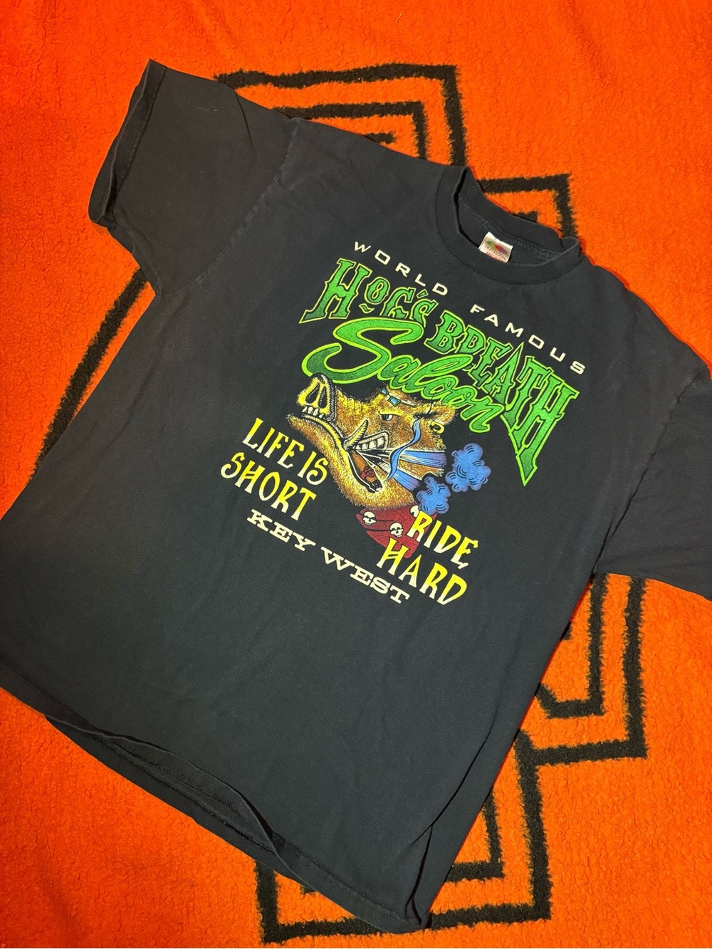 Vintage Hog's Breath Saloon Key West Graphic Tee
